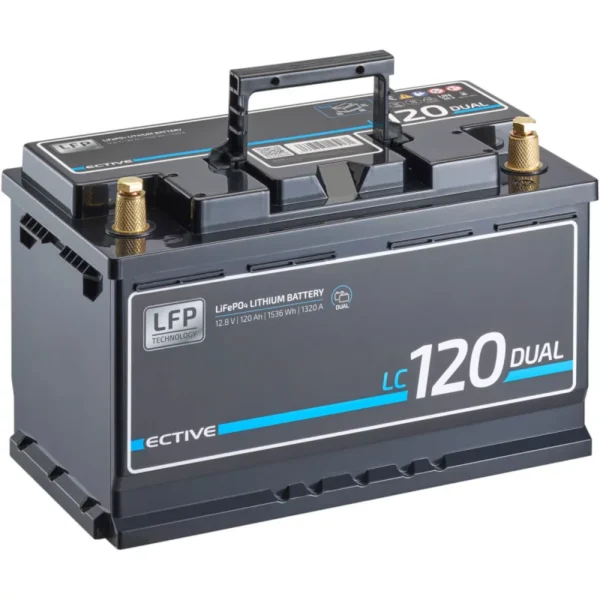 lithium batterie 120ah lc 120 dual versorgungsbatterie 12v 1536wh 1320a