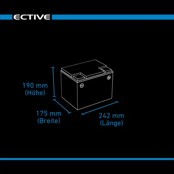 lc dual lithium batterie 75ah 12v 960wh 825a