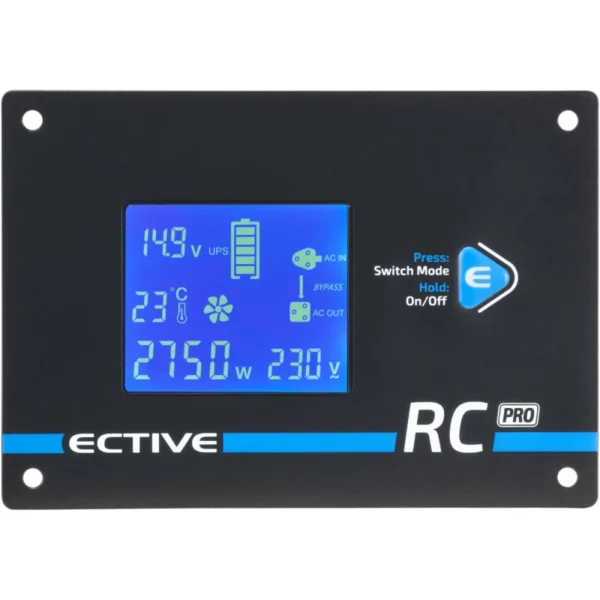 ective ssi 10 pro 1000w/12v sinus wechselrichter mit netzvorrangschaltung, ladegerät und laderegler