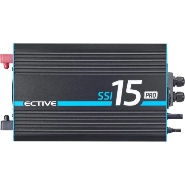 ective ssi 15 pro 1500w/12v sinus wechselrichter mit netzvorrangschaltung, ladegerät und laderegler
