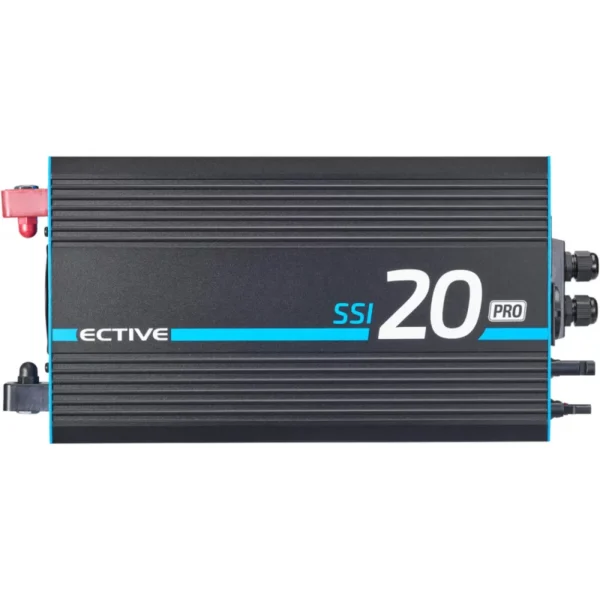 ective ssi 20 pro 2000w/12v sinus wechselrichter mit netzvorrangschaltung, ladegerät und laderegler
