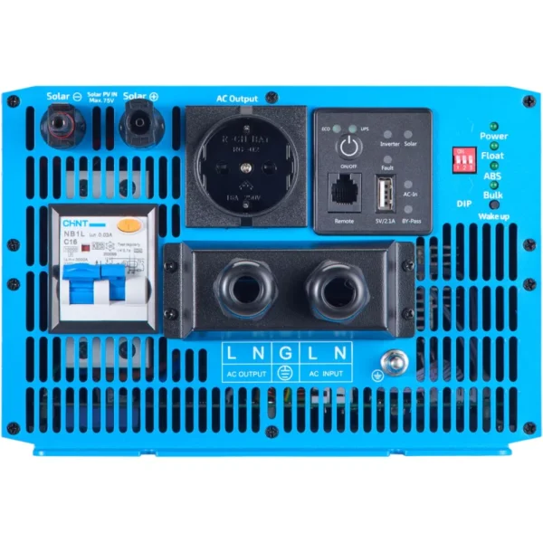 ective ssi 30 pro 3000w/12v sinus wechselrichter mit netzvorrangschaltung, ladegerät und laderegler