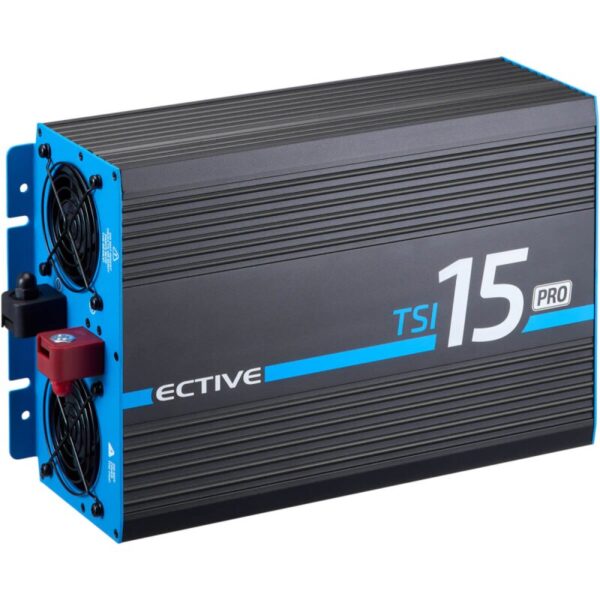 ECTIVE TSI 15 PRO Wechselrichter mit 1500 W Dauerleistung und der Zahl 15 auf dem Gehäuse